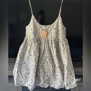 Natural life mini tank dress